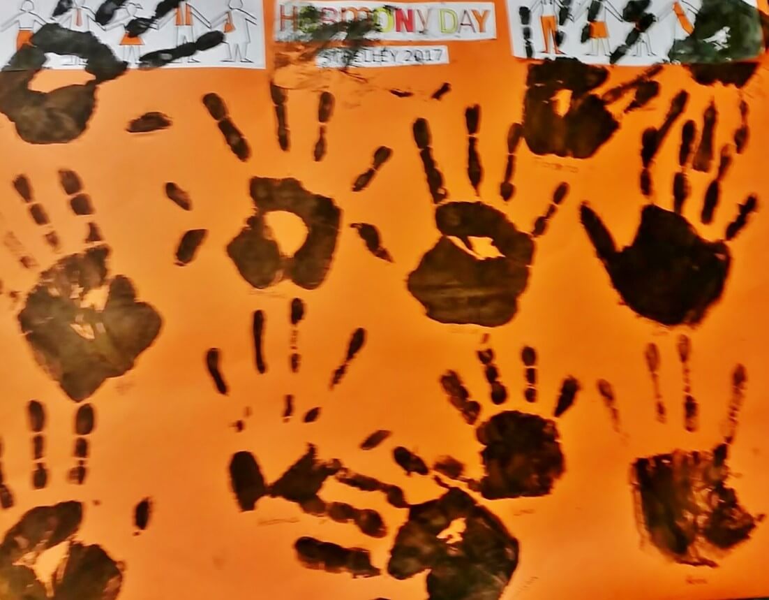 Harmony Day artwork by Strelley Community School for South Hedland event