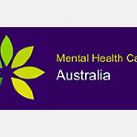 Mental Health Carers Australia logo with grey background