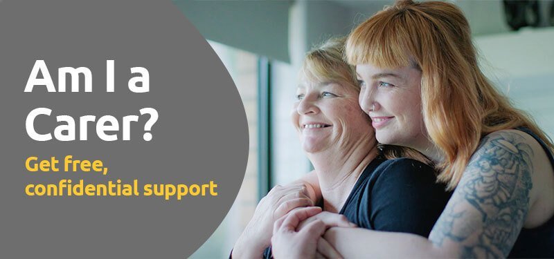 mental health support for carers of friends and family banner by HelpingMinds