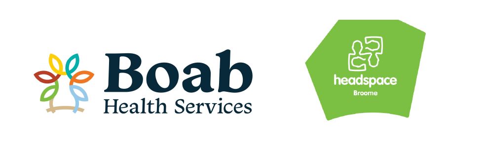 boab health services and broome headspace logo